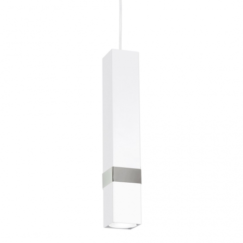 Lampa wisząca VIDAR WHITE/CHROME 1xGU10