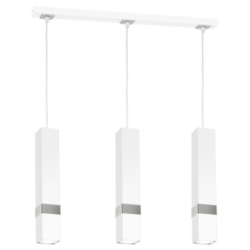 Lampa wisząca VIDAR WHITE/CHROME 3xGU10