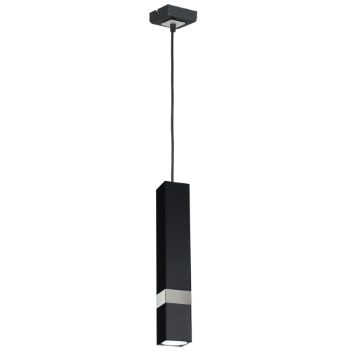 Lampa wisząca VIDAR BLACK/CHROME 1xGU10