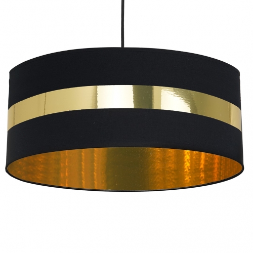 Lampa wisząca PALMIRA BLACK / GOLD 1xE27 60W