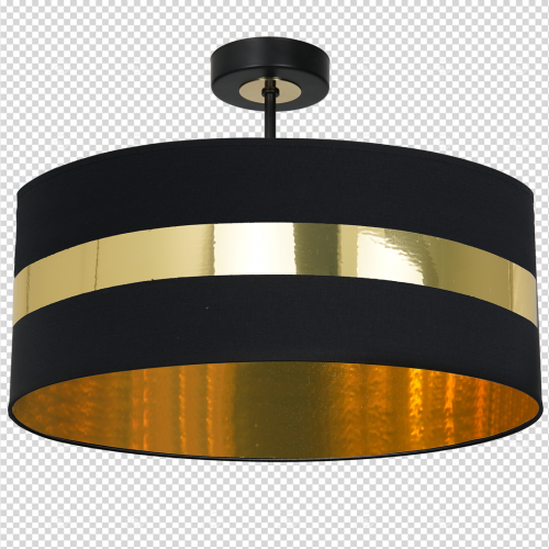 Lampa sufitowa PALMIRA BLACK / GOLD 1xE27