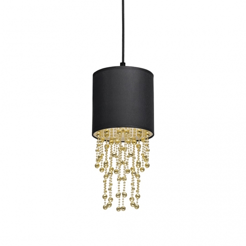 Lampa wisząca ALMERIA BLACK/GOLD 1xE27