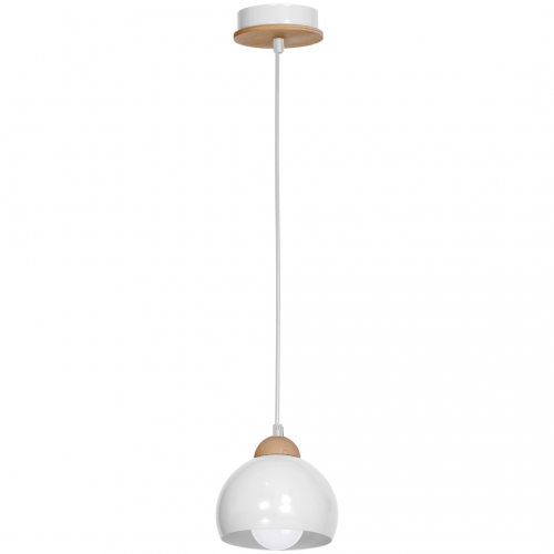 Lampa wisząca DAMA WHITE 1xE27