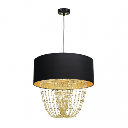 Lampa wisząca ALMERIA BLACK/GOLD 1xE27