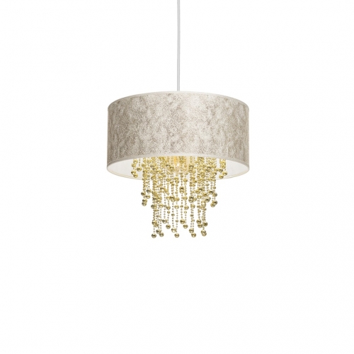 Lampa wisząca ALMERIA WHITE/GOLD 1xE27