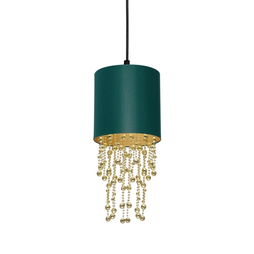 Lampa wisząca ALMERIA GREEN/GOLD 1xE27