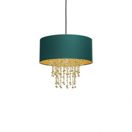 Lampa wisząca ALMERIA GREEN/GOLD 1xE27