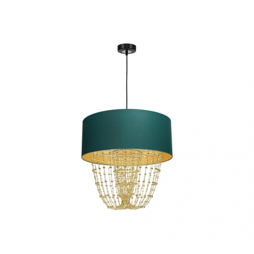 Lampa wisząca ALMERIA GREEN/GOLD 1xE27