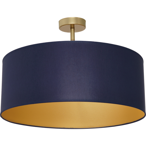 Lampa sufitowa BEN NAVY BLUE/GOLD 3xE27