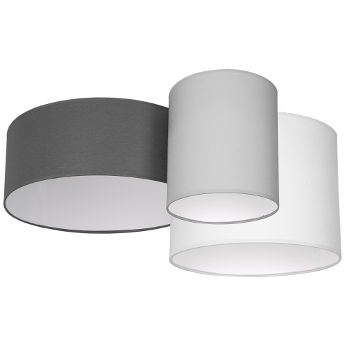 Lampa sufitowa STAN GREY 3xE27