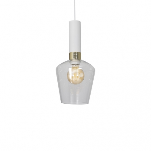 Lampa wisząca ROMA WHITE 1xE27