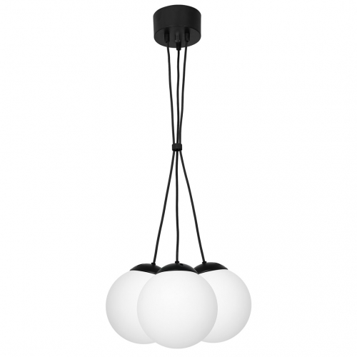 Lampa wisząca LIMA BLACK 3xE14