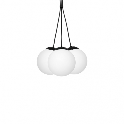 Lampa wisząca LIMA BLACK 3xE14