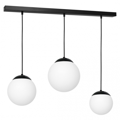 Lampa wisząca LIMA BLACK 3xE14