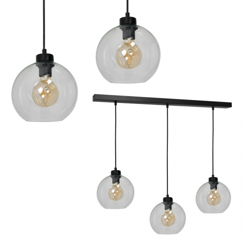 Lampa wisząca SOFIA CLEAR 3xE27