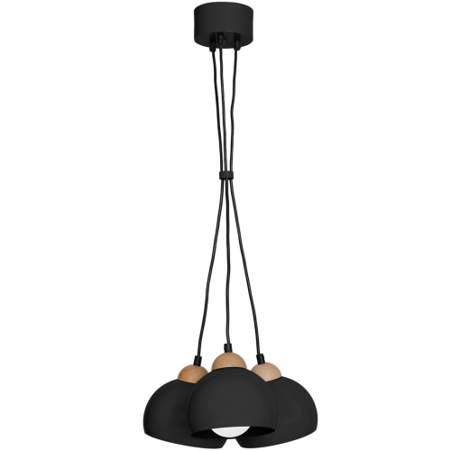 Lampa wisząca DAMA BLACK 3xE27