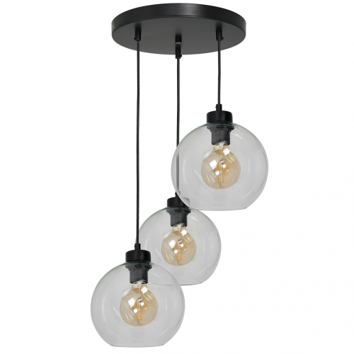 Lampa wisząca SOFIA CLEAR 3xE27