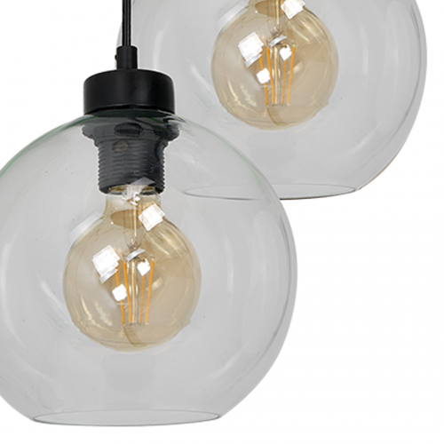 Lampa wisząca SOFIA CLEAR 3xE27