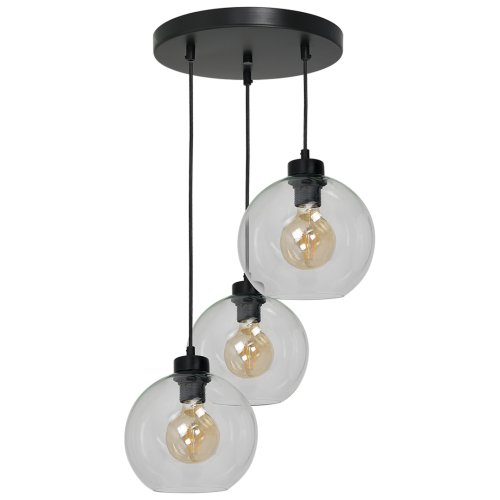 Lampa wisząca SOFIA CLEAR 3xE27