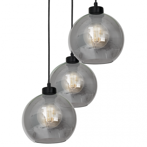 Lampa wisząca SOFIA SMOKED 3xE27