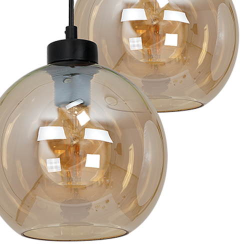 Lampa wisząca SOFIA AMBER 3xE27