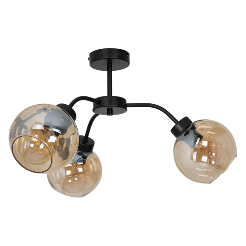 Lampa sufitowa SOFIA AMBER 3xE27