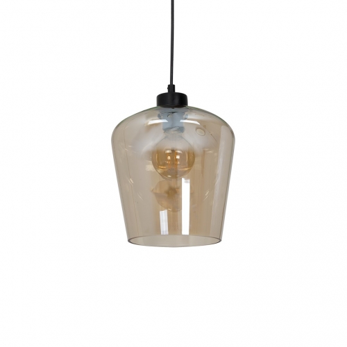 Lampa wisząca SANTIAGO AMBER 1xE27