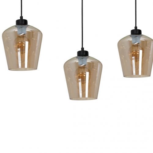 Lampa wisząca SANTIAGO AMBER 3xE27