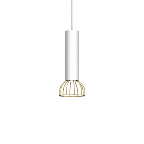 Lampa wisząca DANTE White/Gold 1x mini GU10