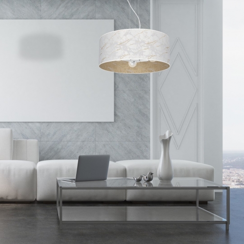 Lampa wisząca SENSO White/Gold 3xE27