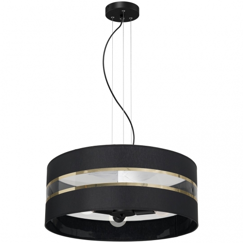 Lampa Wisząca ULTIMO BLACK 3xE27