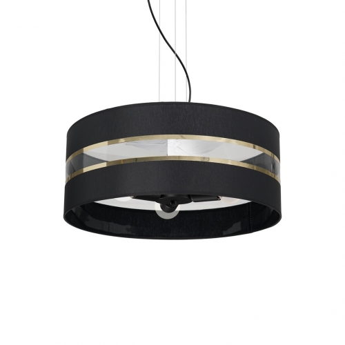 Lampa Wisząca ULTIMO BLACK 3xE27