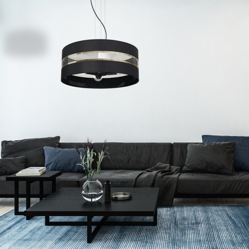 Lampa Wisząca ULTIMO BLACK 3xE27