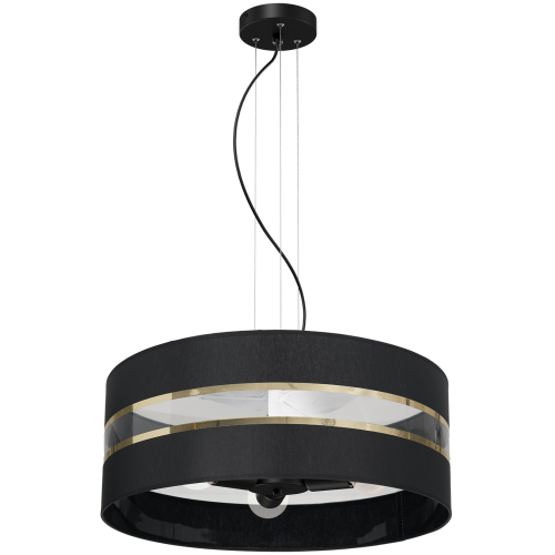 Lampa Wisząca ULTIMO BLACK 3xE27