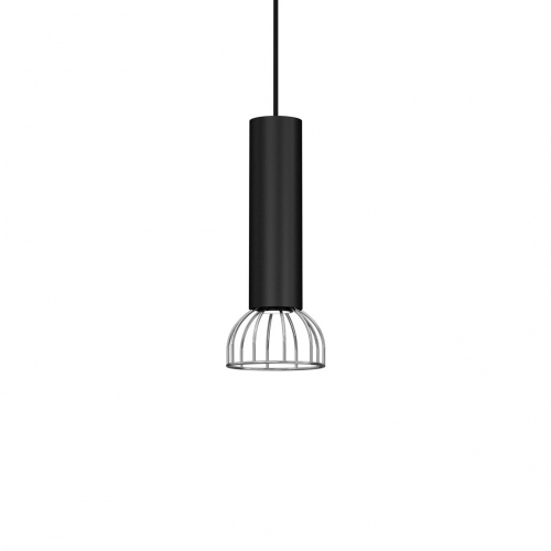 Lampa Wisząca DANTE BLACK/SILVER 1x mini GU10