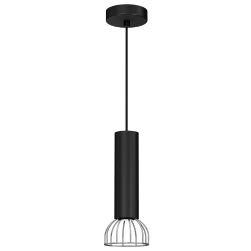 Lampa Wisząca DANTE BLACK/SILVER 1x mini GU10