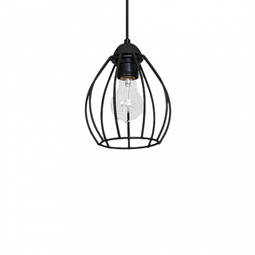 Lampa Wisząca DON BLACK 1xE27