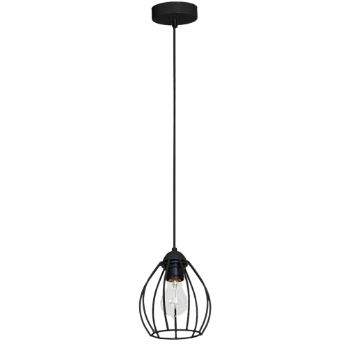 Lampa Wisząca DON BLACK 1xE27