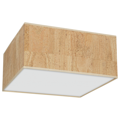 Lampa sufitowa CORK White/Cork 2xE27