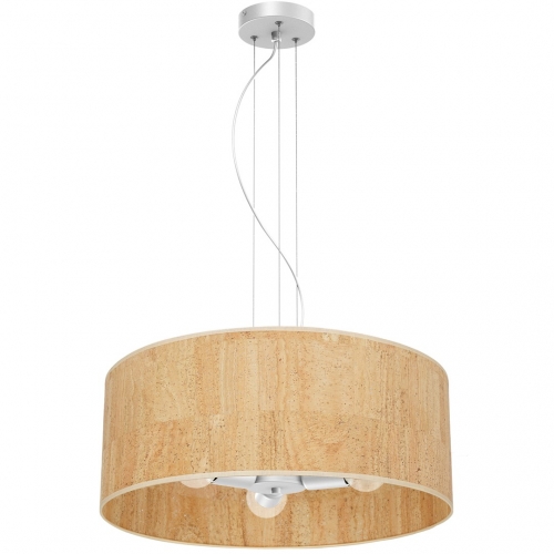 Lampa wisząca CORK White/Cork 3xE27