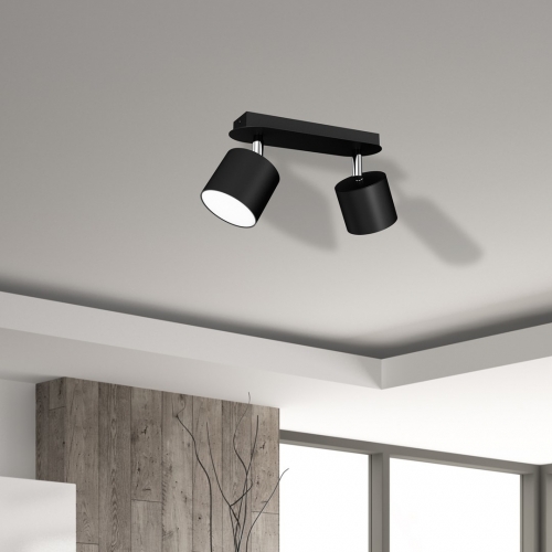 Lampa sufitowa DIXIE BLACK 2xGX53