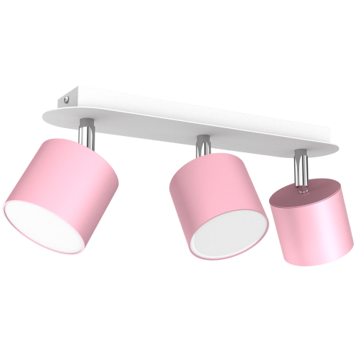 Lampa sufitowa DIXIE PINK 3xGX53