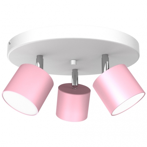 Lampa sufitowa DIXIE PINK 3xGX53