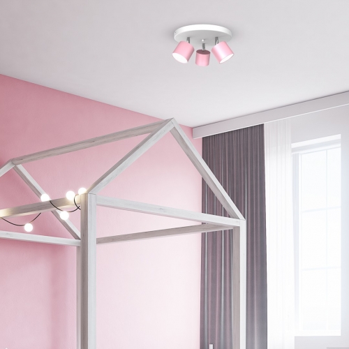 Lampa sufitowa DIXIE PINK 3xGX53