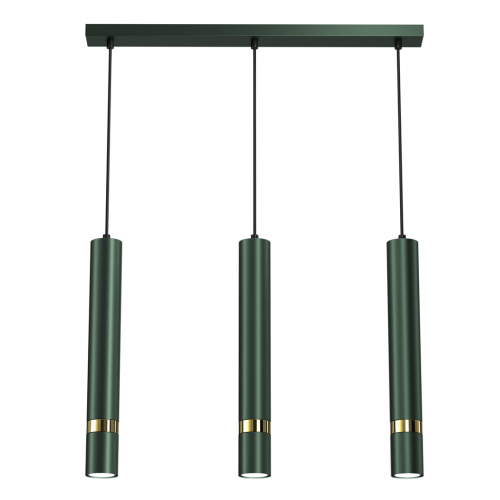 Lampa wisząca JOKER GREEN/GOLD 3xGU10