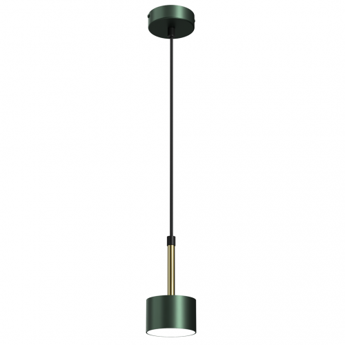 Lampa wisząca ARENA GREEN/GOLD 1xGX53