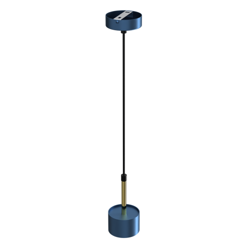 Lampa wisząca ARENA BLUE/GOLD 1xGX53