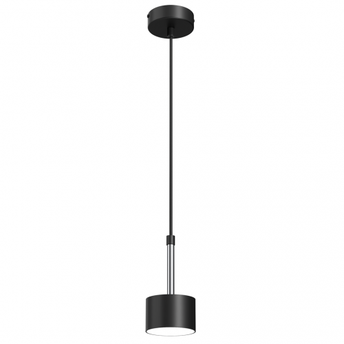 Lampa wisząca ARENA BLACK/SILVER 1xGX53