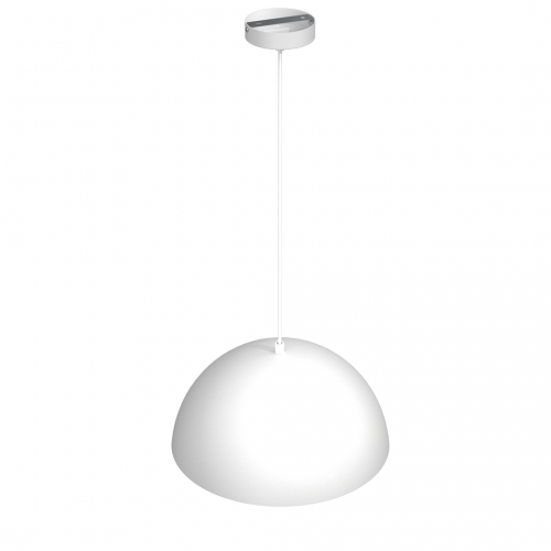 Lampa wisząca BETA WHITE/GOLD 1xE27 35cm