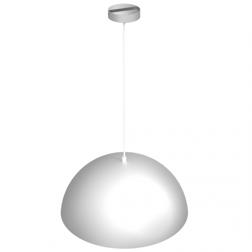 Lampa wisząca BETA WHITE/GOLD 1xE27 45cm